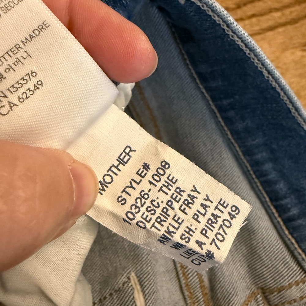 MOTHER tripper ankle fray jeans - Picture 11 of 11
